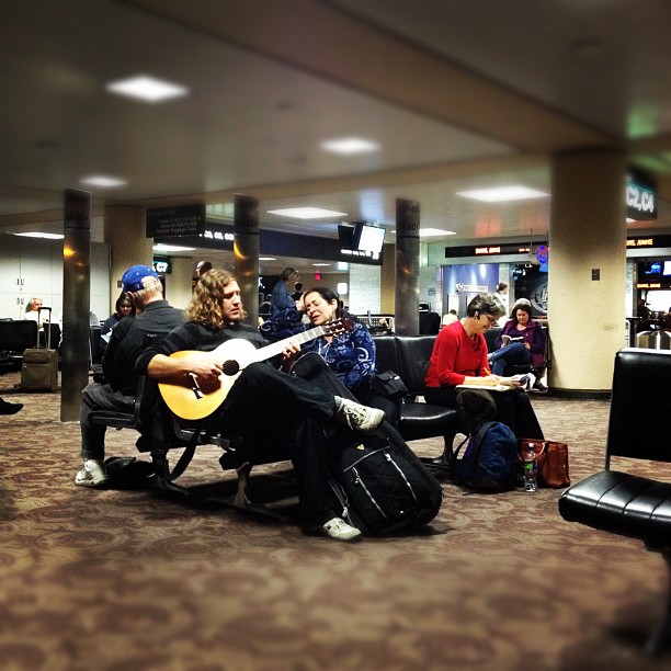 Playing Christmas songs aww :)