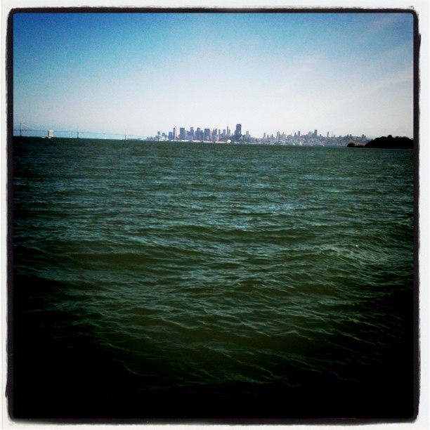 Sailing back to Richmond