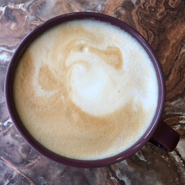 Spasso makes a tasty latte