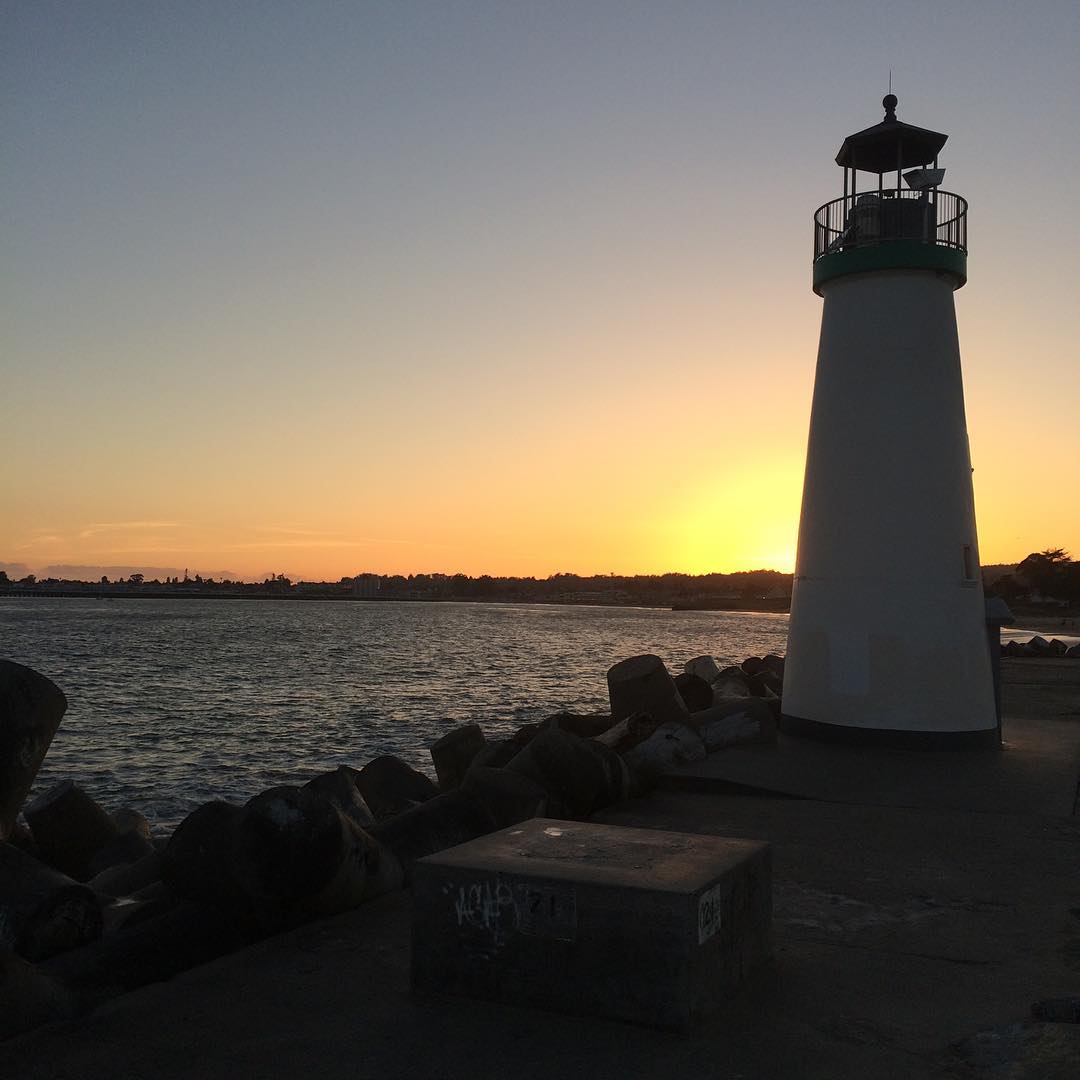 Sunset in Santa Cruz