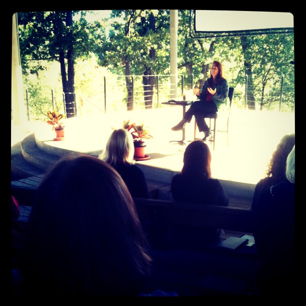 Susan Mack giving an excellent metaphysical talk at the CSNNetwork.org conference