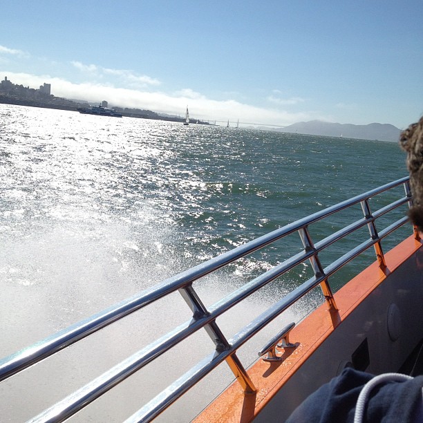 The Bay is my playground. Also the Rocket Boat is fun. :)