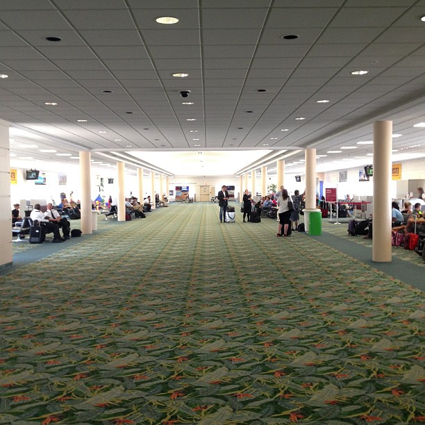 The entire Melbourne airport.