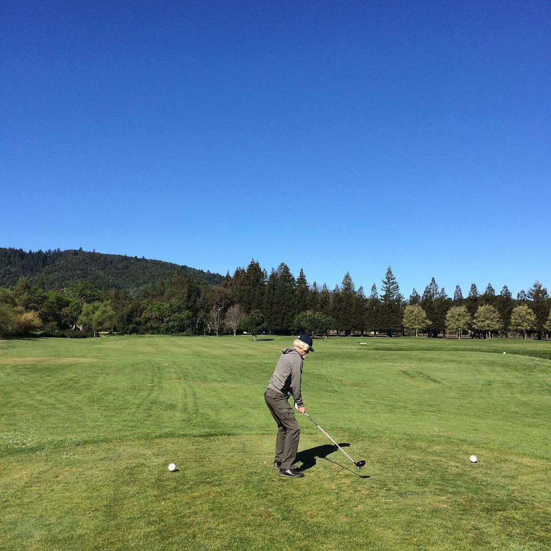 Visiting Jim in Napa