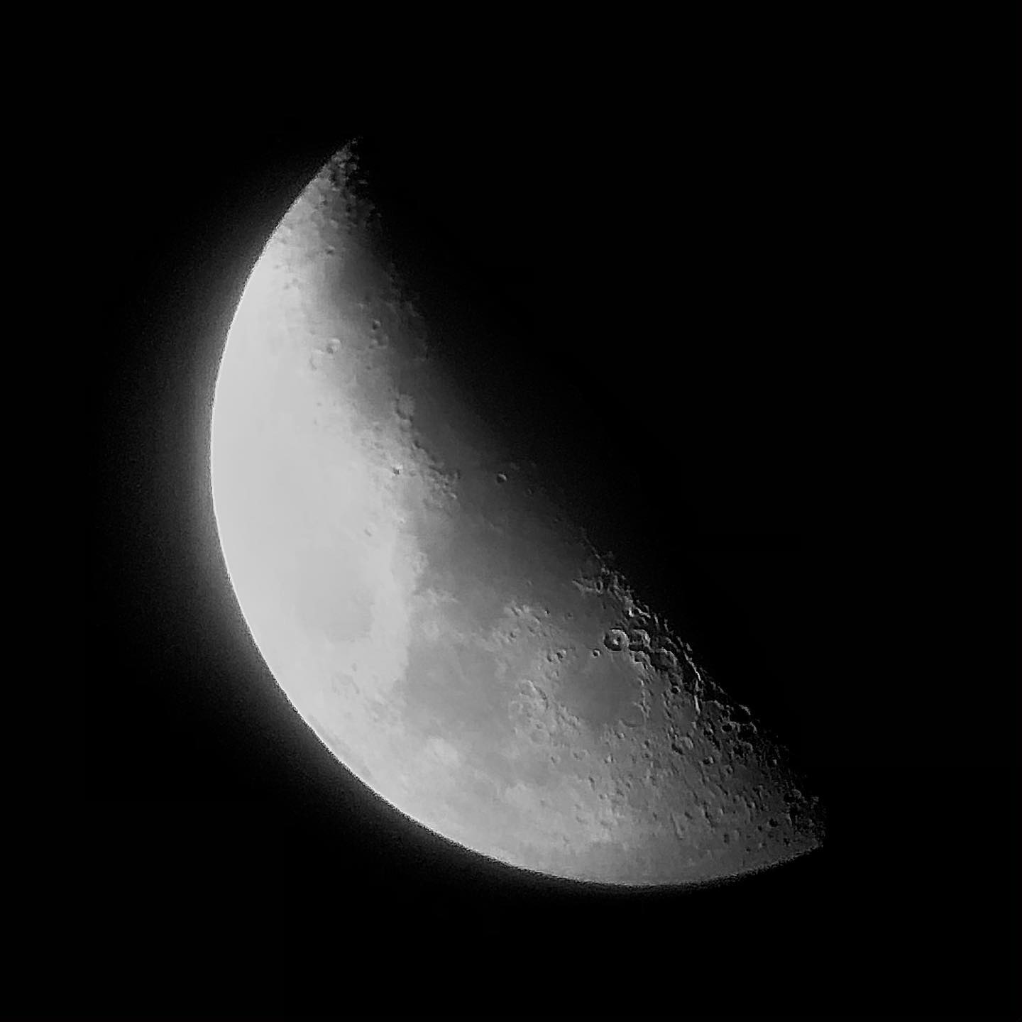 Waxing crescent!